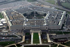 Aerial view of the Pentagon