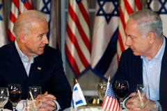 Joe Biden and Netanyahu