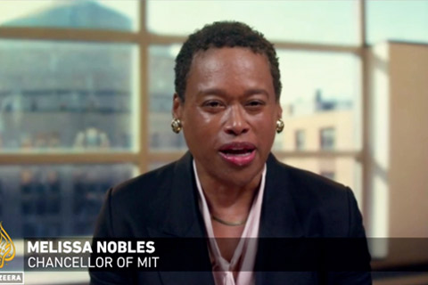 Melissa Nobles on Al Jazeera