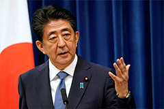 Japanese Prime Minister Shinzo Abe