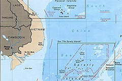 Map of South China Sea